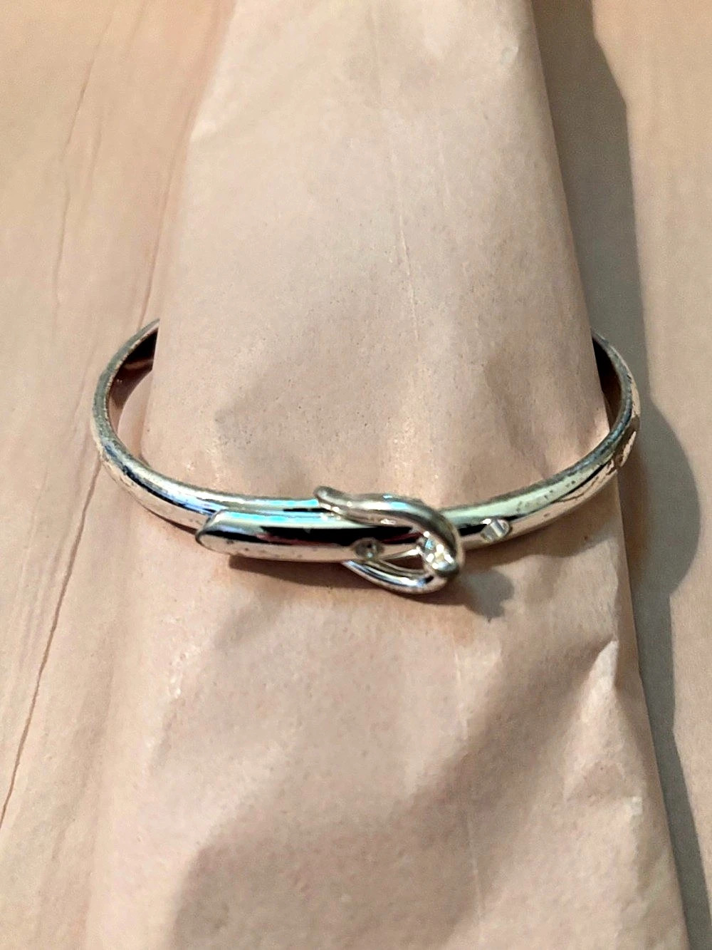 Lauren Ralph Lauren Silver-Tone Bangle Bracelet